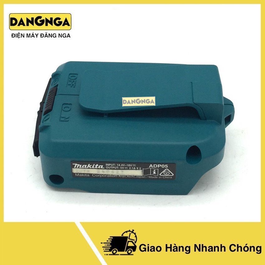 bộ chuyển đổi pin makita thành sạc dự phòng