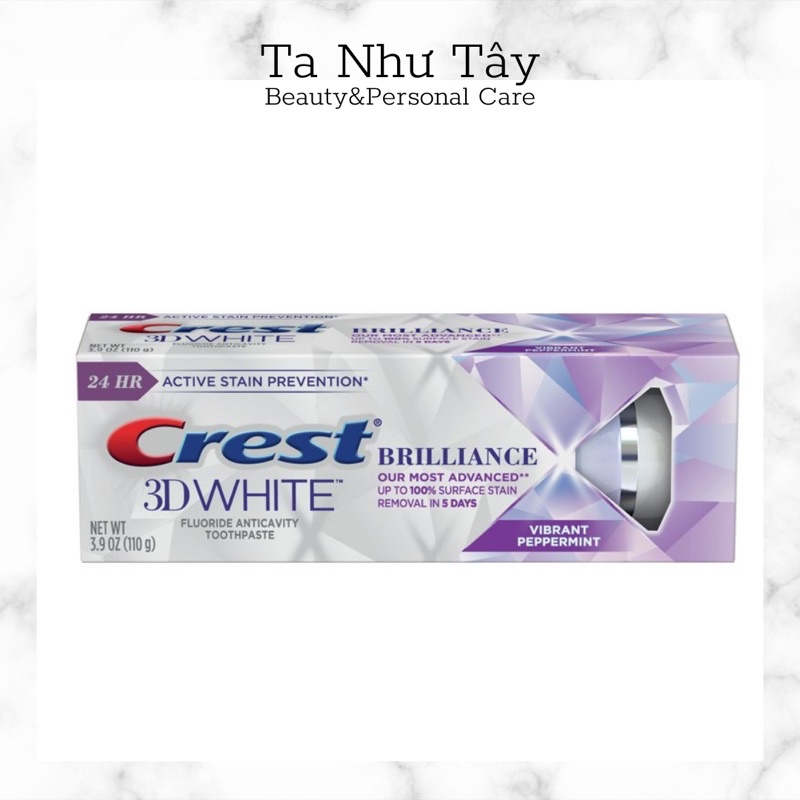 Kem đánh răng Crest 3D White (bản Mỹ)