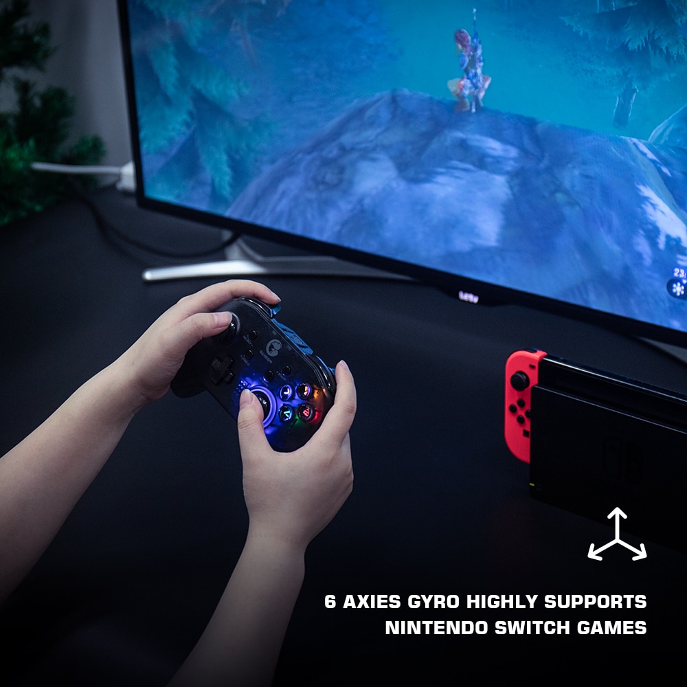 Gamesir T4 Pro gamepad on Android and iOS, supports Switch/ PC/ Android/ iOS/ Macbook