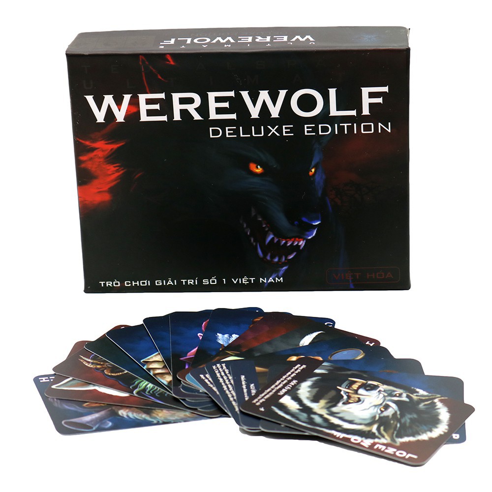 Bài Ma Sói Ultimate Werewolf 78 Lá Bài Tiếng Việt Mở Rộng Tới 75 Người Chơi