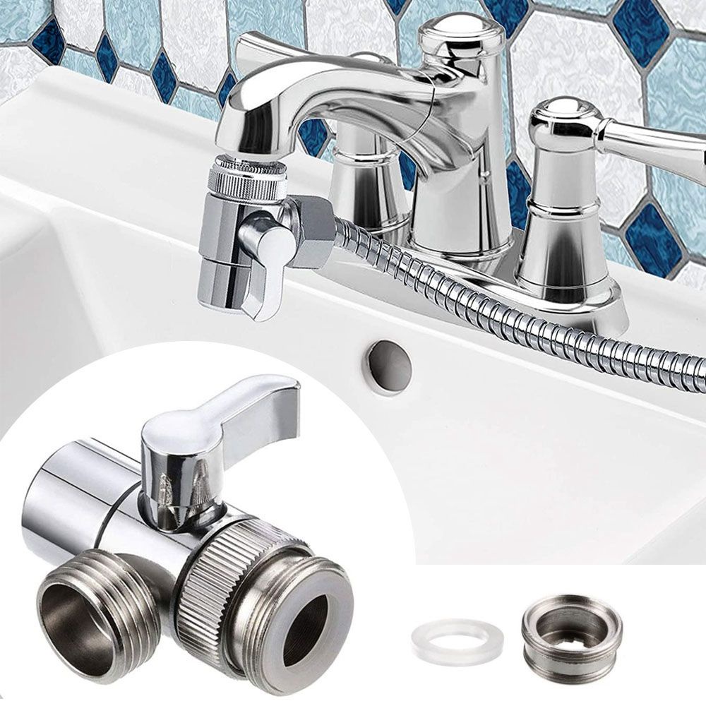 Van chữ T hỗ trợ chia vòi nước thành 3 chiều tiện dụng cho nhà bếp và nhà vệ sinh