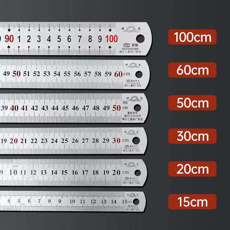 Thước Inox Dày Đo Lường Đa Năng 15 / 20 / 30 / 50cm