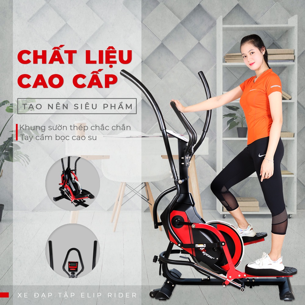 Xe Đạp Tập Thể Dục ELIP Rider - Thương hiệu Việt