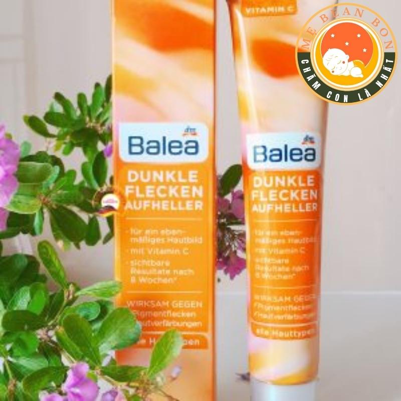 Kem bôi nám Balea dunkle flecken aufheller 50ml của Đức làm mờ vết thâm nám, tàn nhang cho làn da đều màu - mẹ bean bon