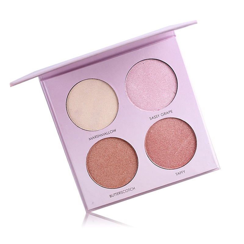 (Hàng Mới Về) Bảng Phấn Bắt Sáng Tạo Khối 4 Màu Cao Cấp | BigBuy360 - bigbuy360.vn