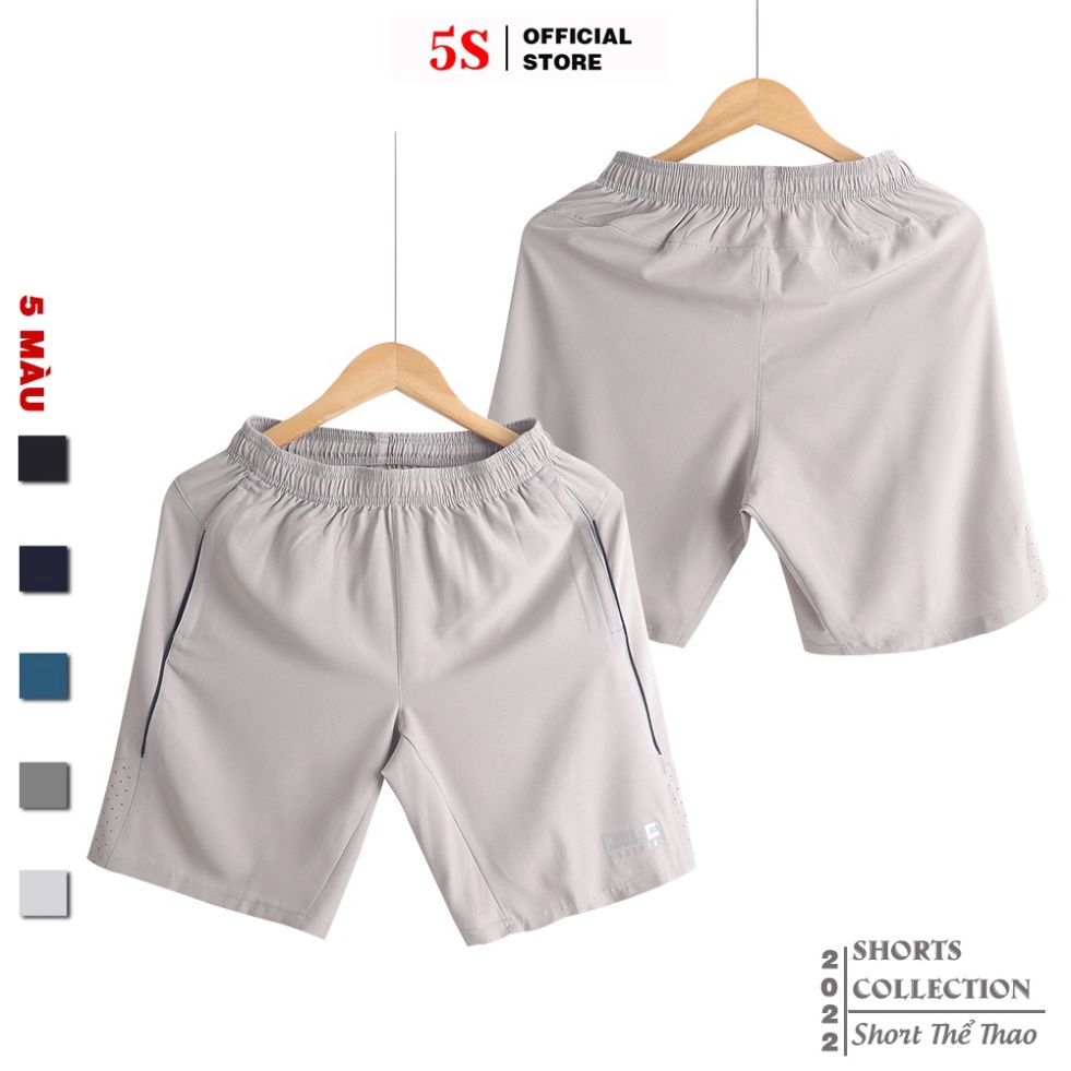 (Sẵn) Quần Short Thể Thao Nam Cross 5S (5 Màu) Chống Nhăn, Thiết Kế Mềm Mại, Bền Màu, Thoải Mái Vận Động (QSG22003-03) (