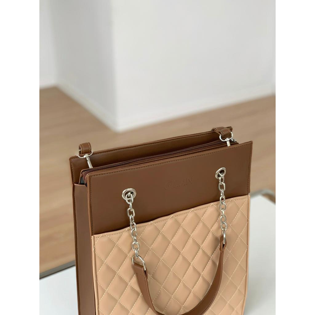 Túi tote nữ Stella - túi da size lớn có thể đựng Laptop, A4 cho nàng đi làm, đi học