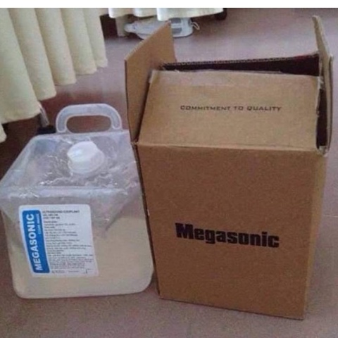 Gel siêu âm, triệt lông Megasonic can 5 lít