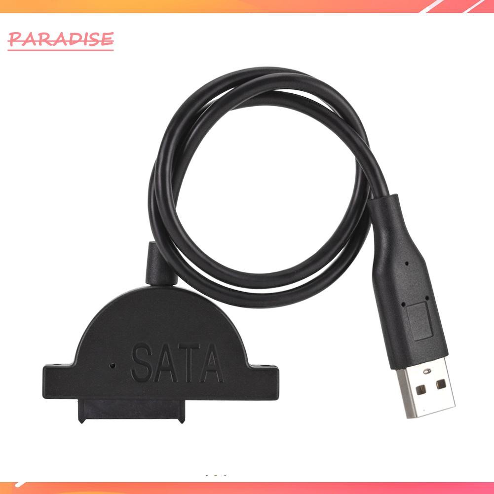 Dây Cáp Quang Sata Usb 2.0 7 + 6 Pin Cho Laptop Cd-Rom Cd Dvd