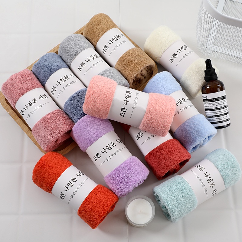 Khăn mặt Hàn Quốc lông siêu mềm siêu mịn KMH01
