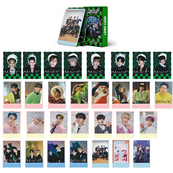 Hộp 30 Tấm Thẻ Ảnh Nhóm Nhạc BTS 2022 ENHYPEN BLACKPINK Stray Kids EXO TWICE TXT NCT Dream Aespa