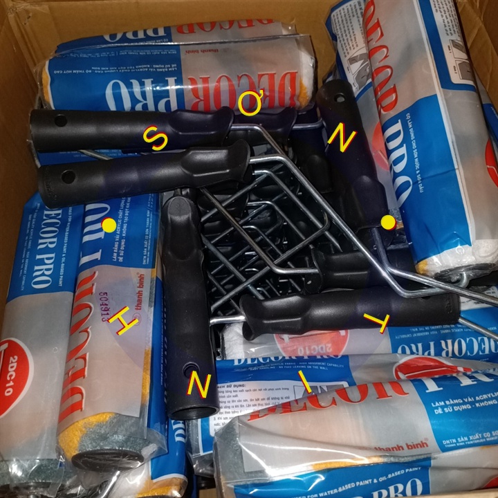 Cọ lăn Decor Pro 3 màu 100MM 150MM 230MM - Thanh Bình