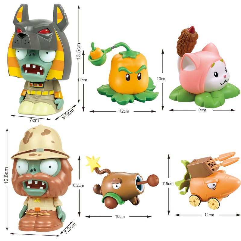 Mô Hình Đồ Chơi Nhân Vật Plants vs Zombies Chili Pitcher