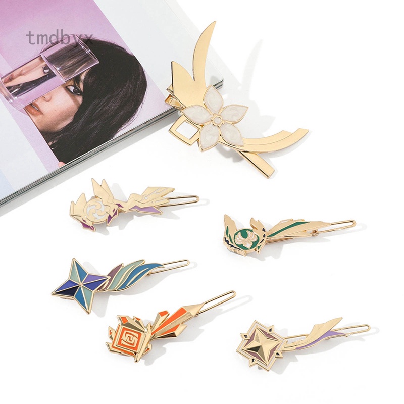 Tmdbyx Phụ Kiện Kẹp Tóc Hình Anime Dễ Thương