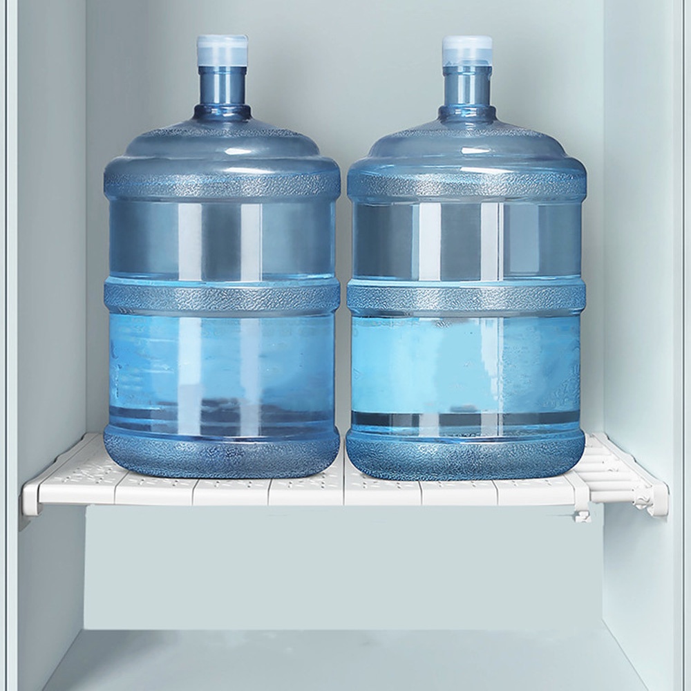 Giá đỡ góc tủ đồ nội thất bằng nhựa trong suốt tiện dụng