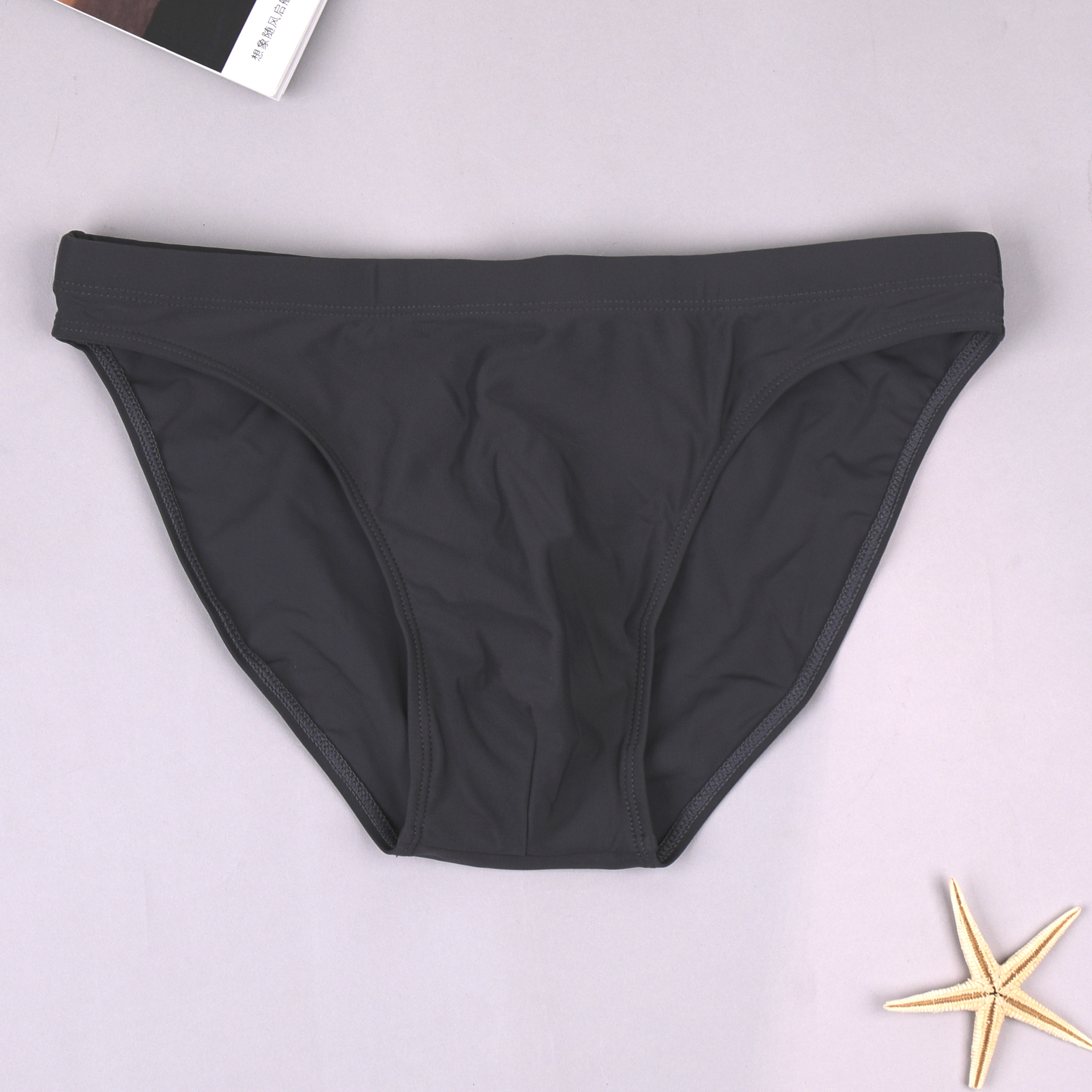 Quần Bơi Tam Giác Lưng Thấp Cột Dây Nhanh Khô Màu Trơn Thời Trang Cho Nam D001 | BigBuy360 - bigbuy360.vn