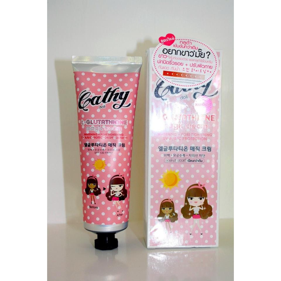 KEM CHỐNG NẮNG CATHY DOLL MAGIC CREAM 138ML SPF 130 PA+++