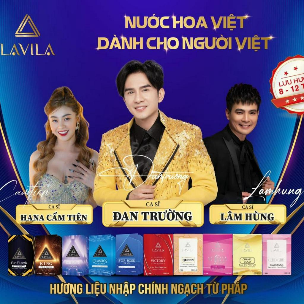 Nước Hoa Nữ Good Girl LAVILA  + Tặng 1 Chai Nước Hoa Mini  Chính Hãng