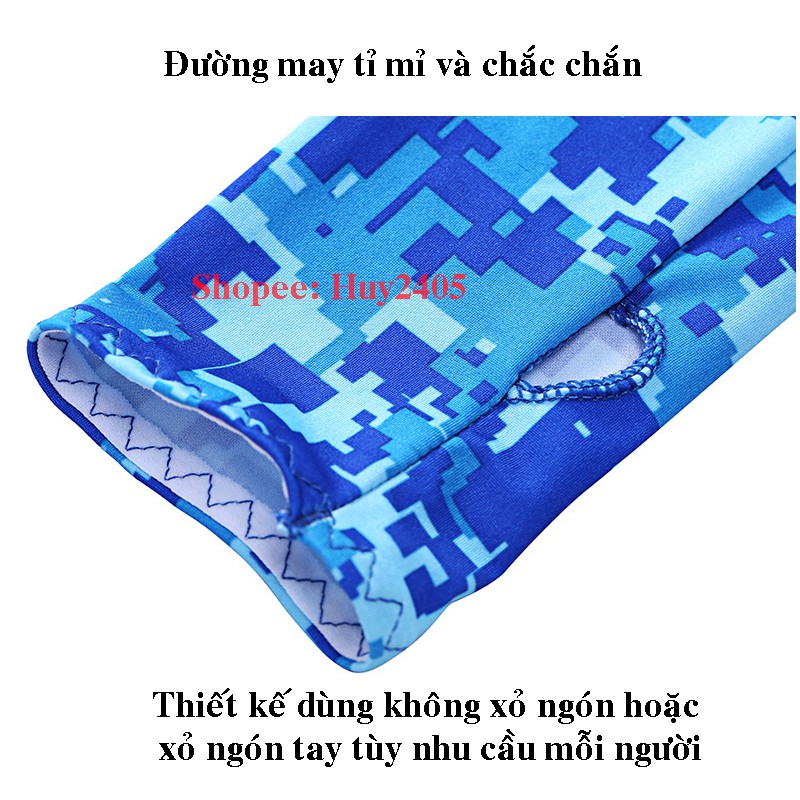 Combo Khăn đa năng & Tất tay chống nắng UV nam nữ vải dày dặn, thoáng mát, co dãn siêu tốt