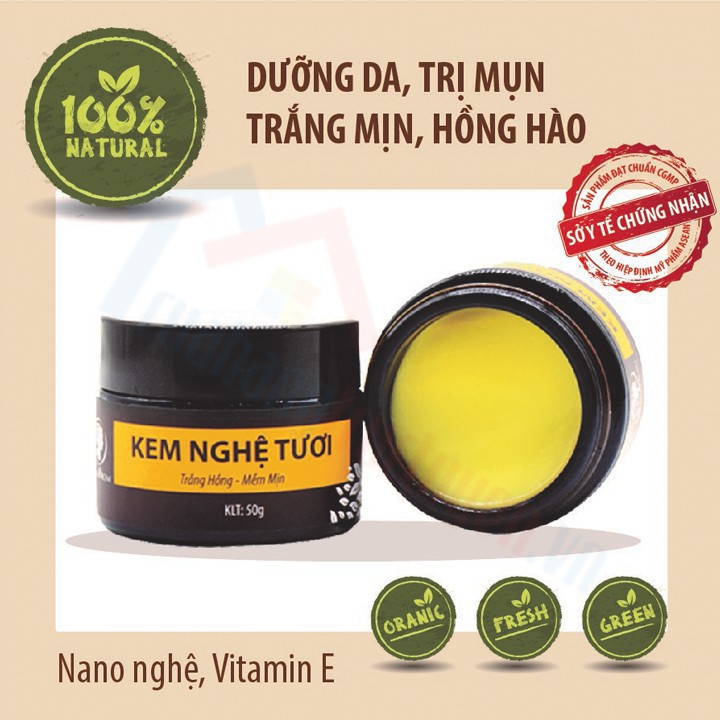 Chăm Sóc Da Mẹ Bầu Kem Nghệ Tươi Dưỡng Trắng Da Cho Mẹ Bầu Và Sau Sinh 50gr - Wonmom