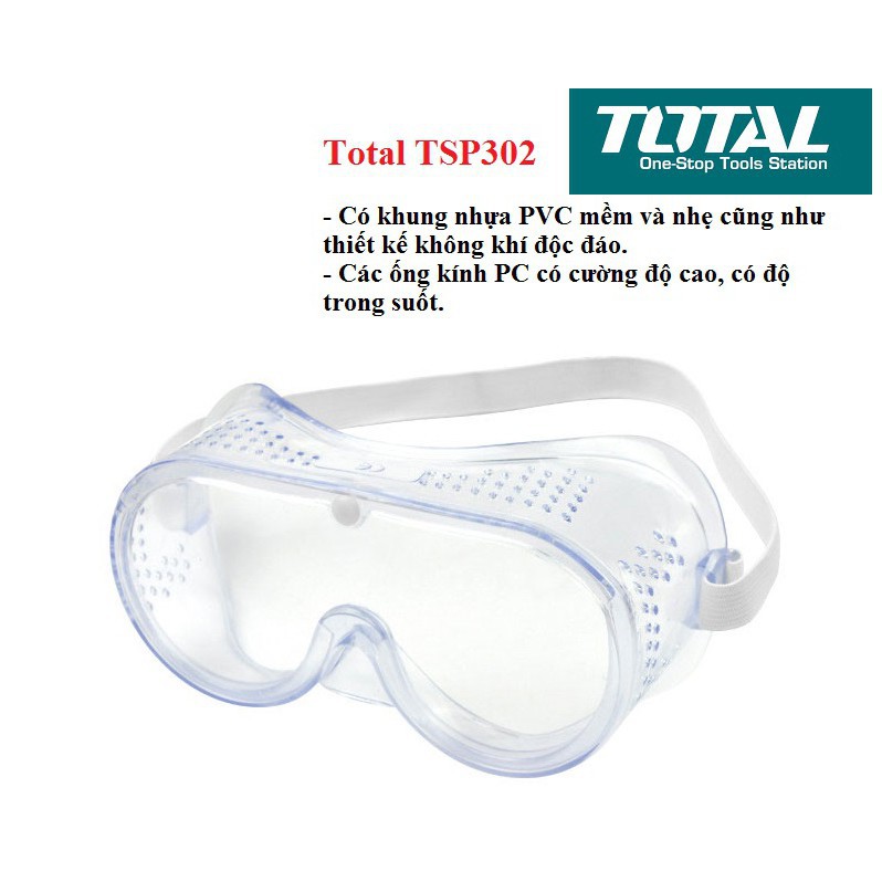 Kính bảo hộ Total TSP302 TSP301 TSP304 TSP305