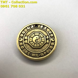 Mặt Đồng Xu Đồng Hình Con Dê-SP002437