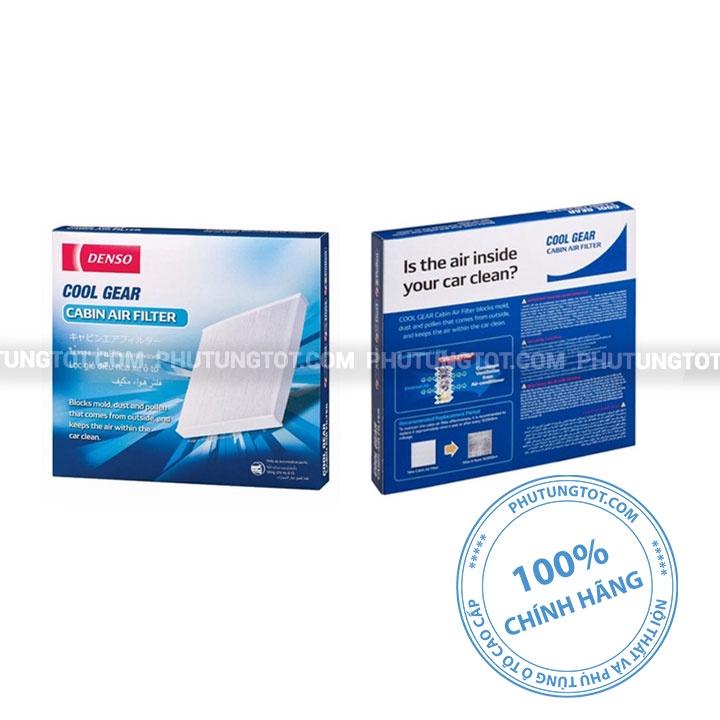 Lọc gió điều hòa Xpander cao cấp Denso Cool Gear Cabin Filter 145520-3700