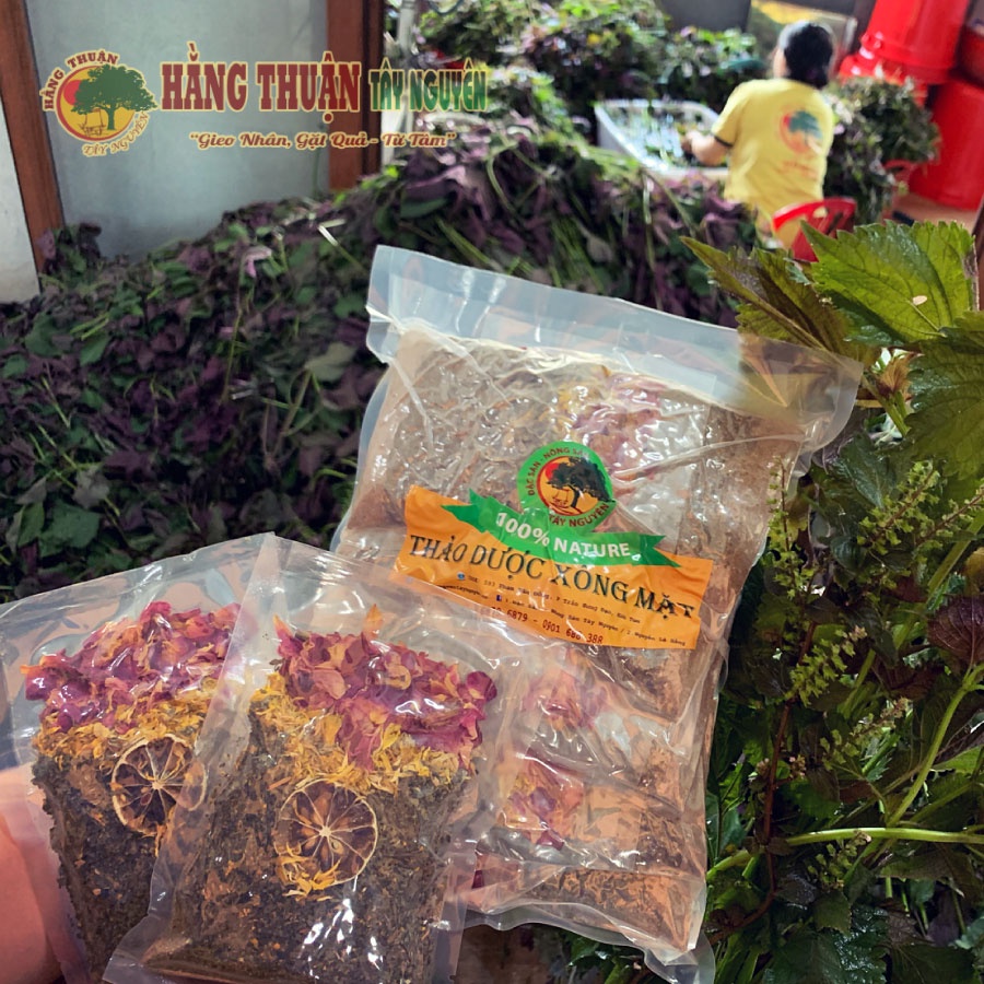 Xông Mặt Thảo Dược Hằng Thuận Tây Nguyên (sét 1-5 gói)