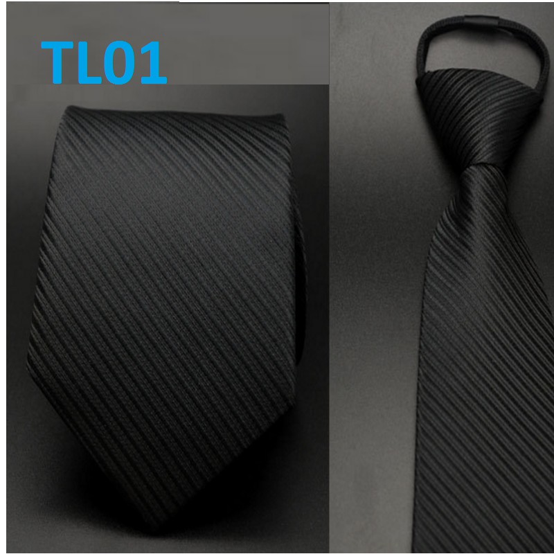 💛️FREESHIP🚛 Cà Vạt Nam Bản Vừa Kéo Khóa 206248