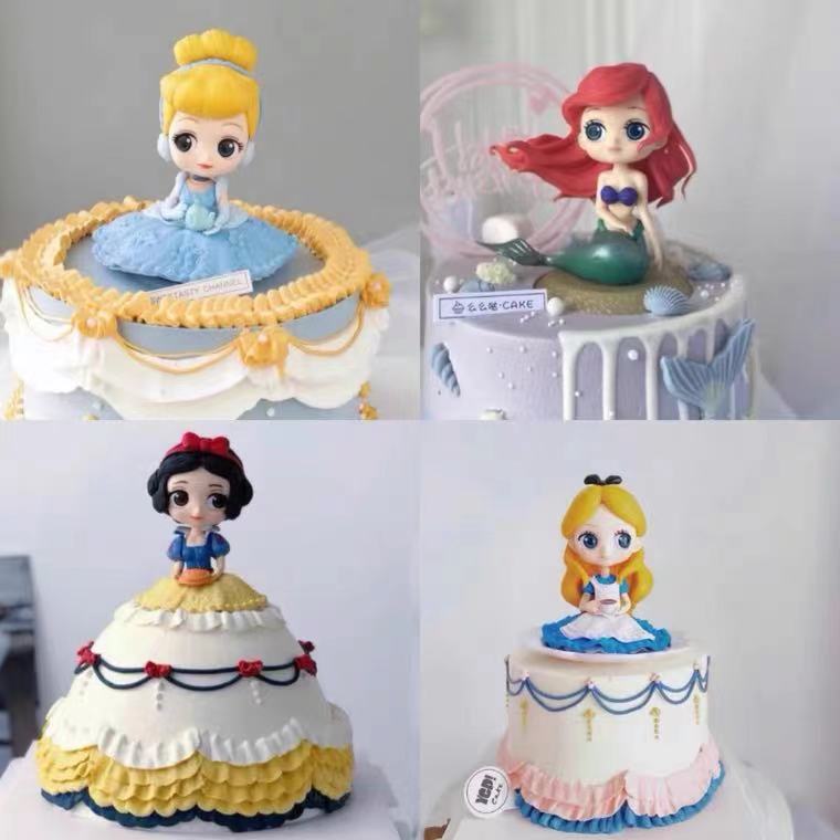 Búp Bê Công Chúa Disney Disney Aisha Nàng Tiên Cá Trang Trí Bánh Kem