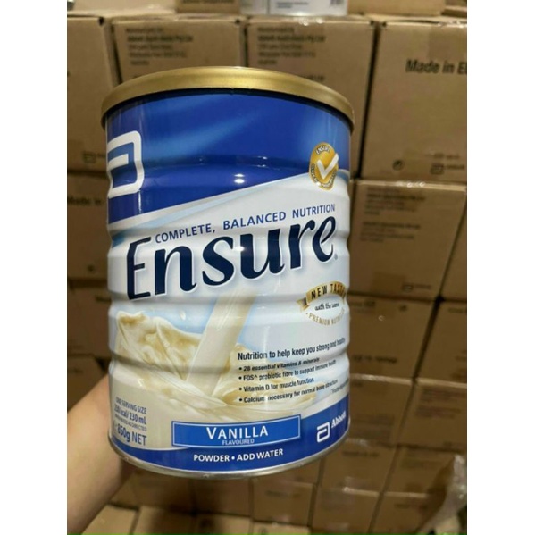 SỮA ENSURE ÚC HỘP 850gr Date T03/2023