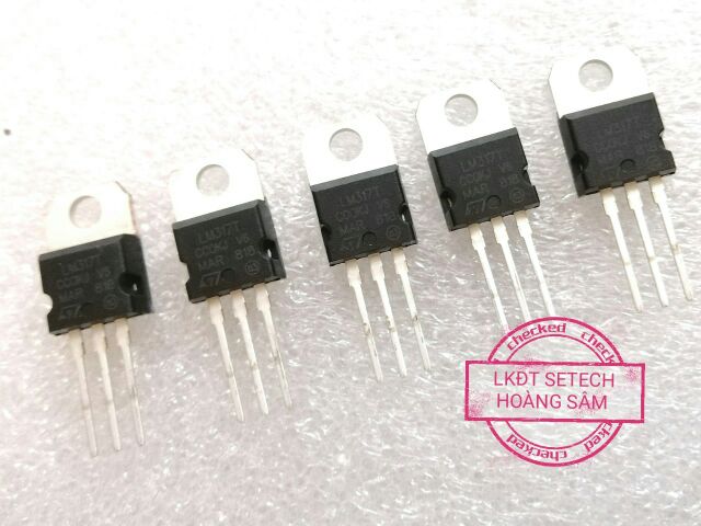 IC nguồn LM317 chân cắm chân dán ( loại tốt,loại thường)