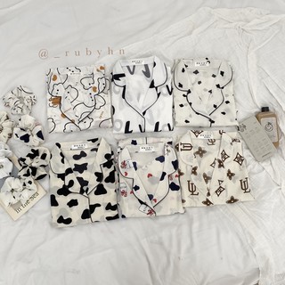Set pyjama 3 chi tiết ( hình thật shop chụp)