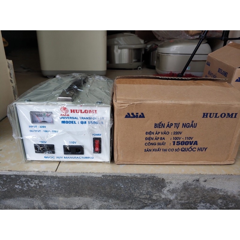 Đổi nguồn 1500VA ASIA - nguồn ra 110-100v