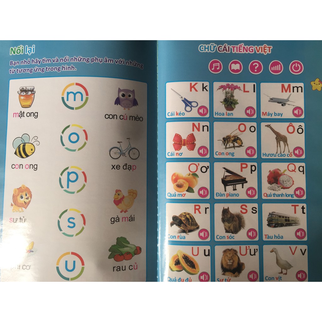 [Bán giá sỉ] Combo 10 cuốn Sách điện tử song ngữ cho trẻ em