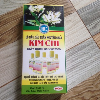 dầu tràm kim chi ( hàng chuẩn Huế)