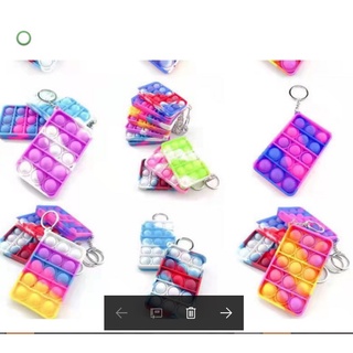 Pop it mini giá rẻ, móc khóa pop it nhiều hình dáng độc đáo cute ngẫu nhiên - MH: B0257