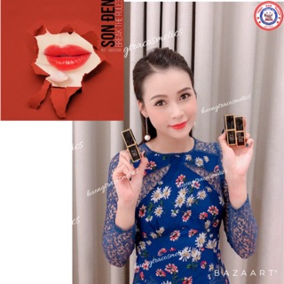 Son tươi Đen lì SKY màu Gạch Cháy