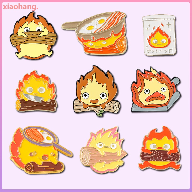 Ghim Cài Áo Phong Cách Anime Howl's Moving Castle