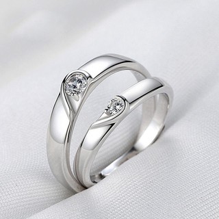  Nhẫn bạc S925 thời trang dành cho cặp đôi