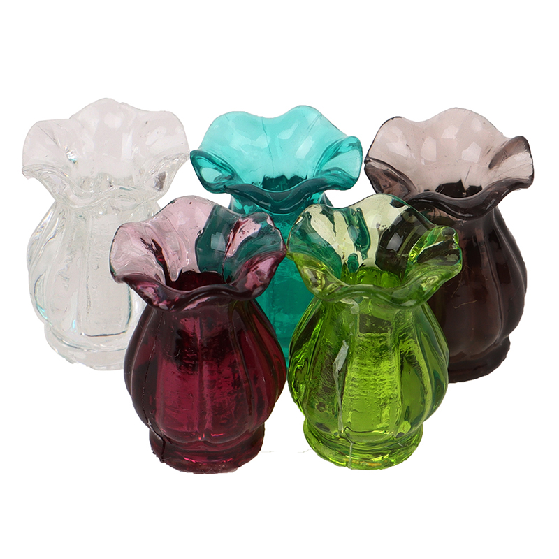 Bình Hoa Sứ Mini Tỉ Lệ 1: 12 Dùng Trang Trí Nhà Búp Bê