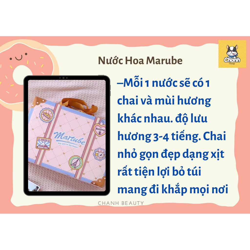 Bộ Nước Hoa Marube