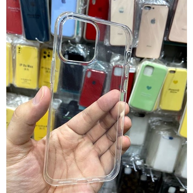 Ốp Lưng Silicon Dẻo Trong Suốt Loại Đẹp cho iPhone từ 5 tới 13 Pro Max