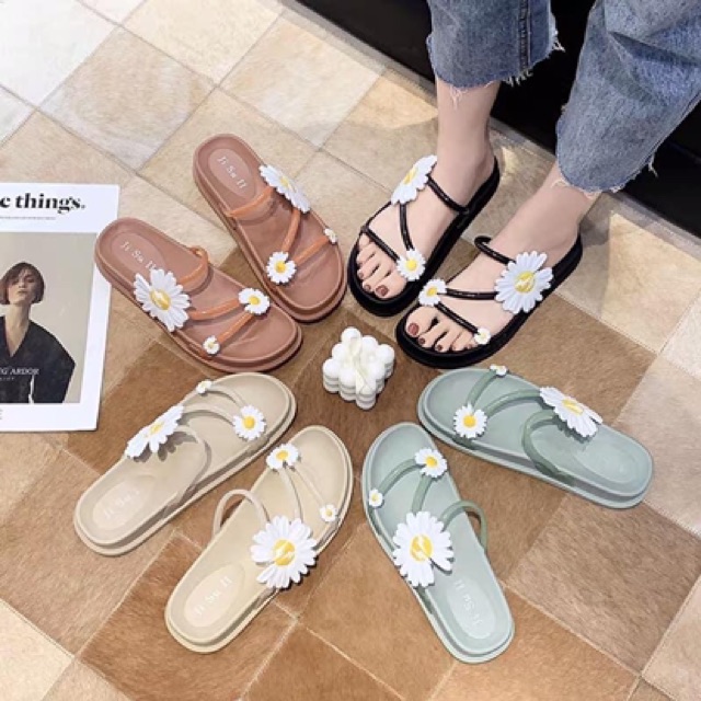 Dép quai hoa nở siẻu xinh | BigBuy360 - bigbuy360.vn