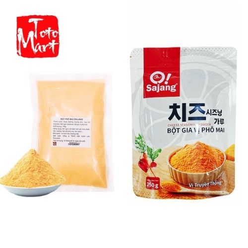 Bột phô mai Osajang Hàn Quốc thơm béo ngậy, màu đậm