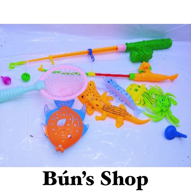 Bộ đồ chơi cần câu cá cho bé - Bún’s Shop