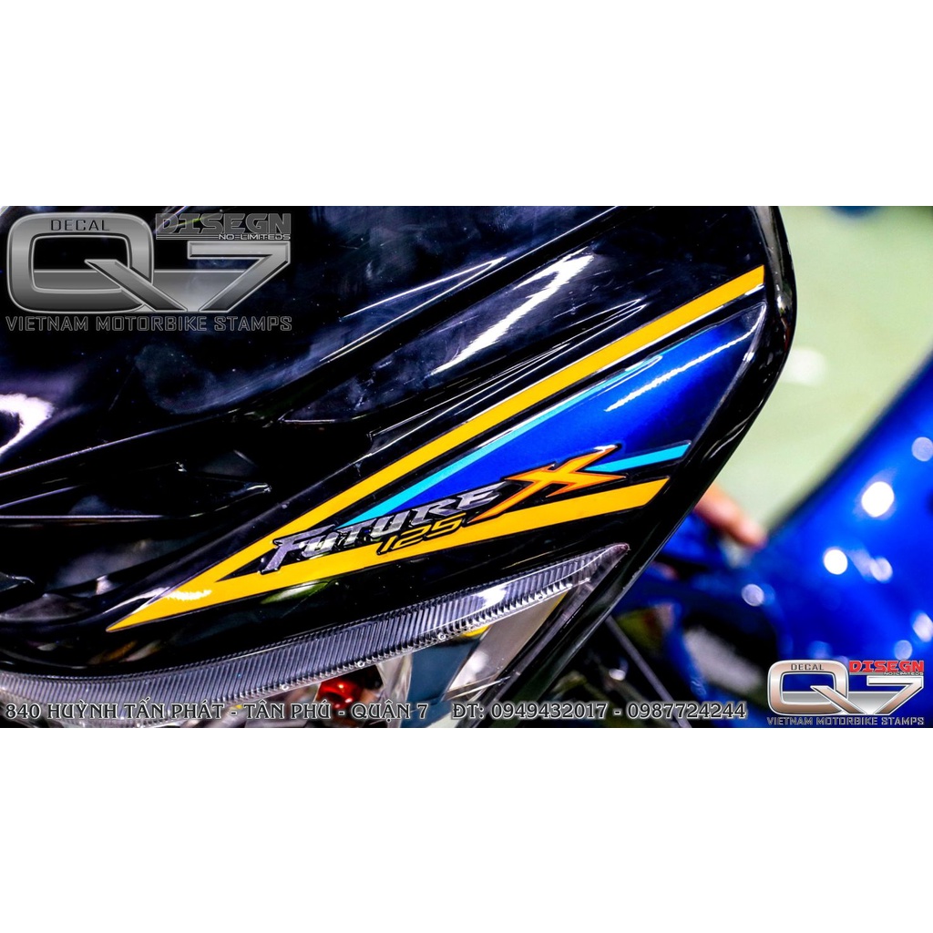 TEM RỜI FUTURE X XANH ĐEN