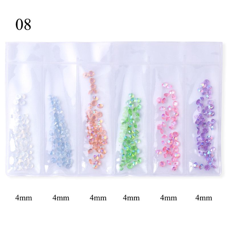 Bộ phụ kiện hình trăng sao đính trang trí móng tay đẹp măts