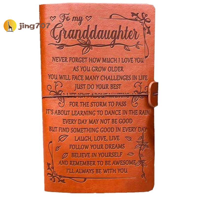 Bao Da Đựng Máy Tính Bảng To My Granddaughter Journal,100 Trang Có Thể Làm Đầy Lại Được Ốp