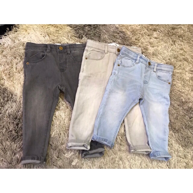Quần bò/jeans bé trai Zara xuất dư